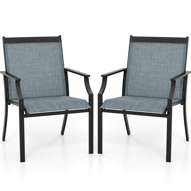 Fauteuil de salle à manger Letizia, Bleu