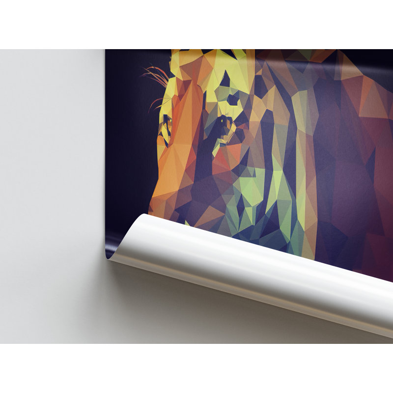 Print on Canvas, 20 cm H x 30 cm W, White Floater Framed