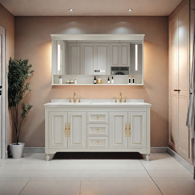 Armoire de salle de bain américaine, 59"