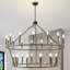 Lustre de salon à 27 lumières Brittanyann