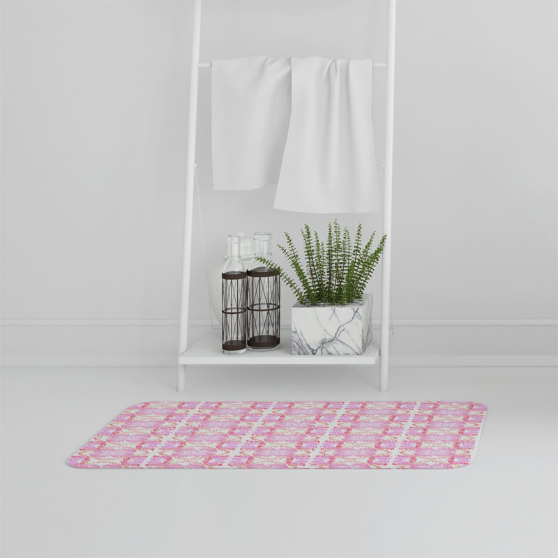 Perera Memory Foam Non-Slip Bath Mat