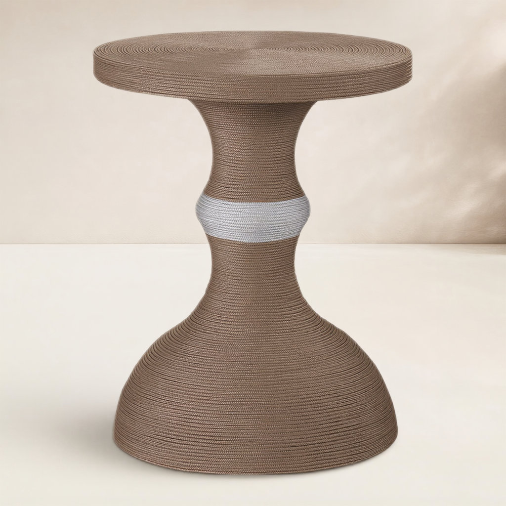 18'' Plastic / Acrylic Outdoor Side Table