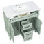 Meuble-lavabo 36 po avec lavabo en céramique, 3 tiroirs et 2 armoires-637109092