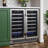 EdgeStar Dual Zone 25.562'' Built-In 56 Bottle Wine Refrigerator