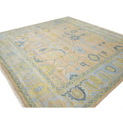 Tapis carré Oushak Chobi