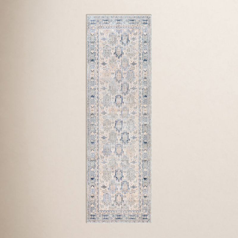 Oriental Indoor Rug, Runner 3'3" x 8'
