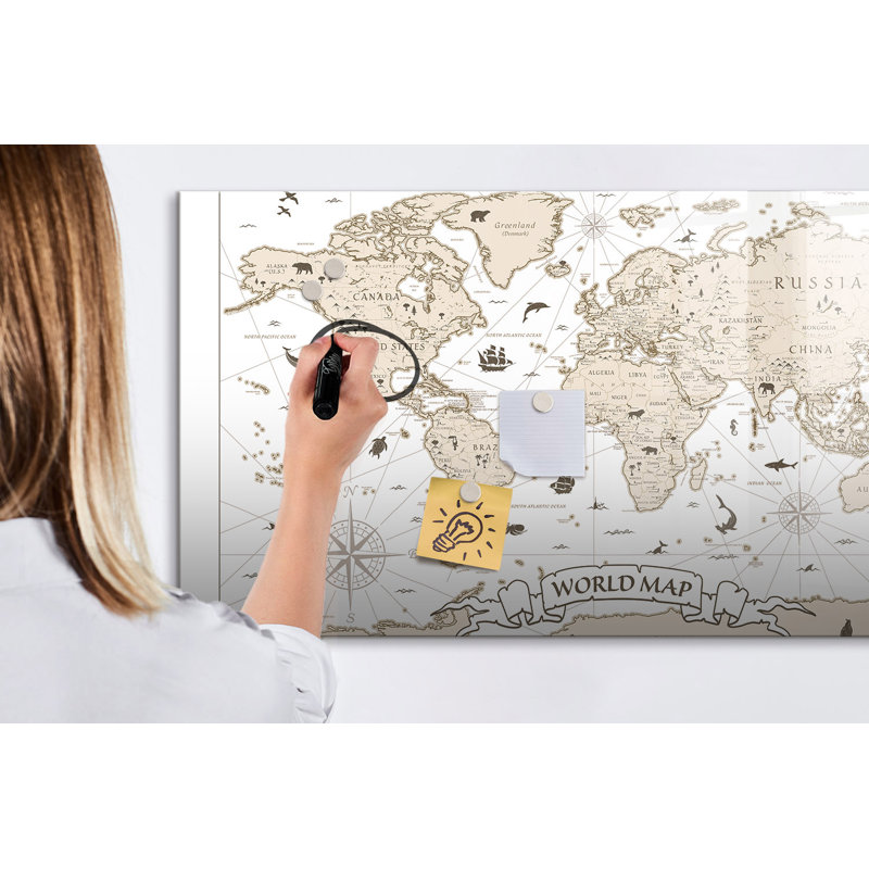Magnetic Glass Dry Erase Board