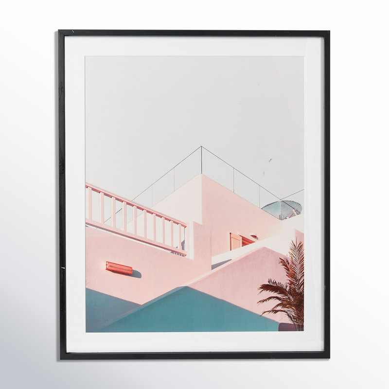 Wood Framed Architecture Photograph