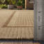Tapis intérieur/extérieur géométrique beige/brun résistant aux UV-602335803