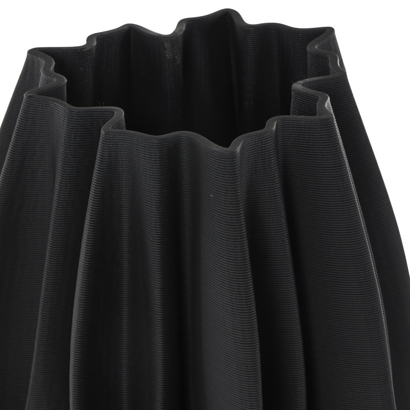Bella Ceramic Table Vase, 14" H x 7.8" W x 7.8" D