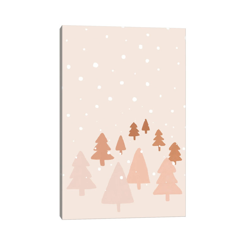 Winter Forest by Orara Studio - Wrapped Canvas Gallery-Wrapped Canvas Giclée, 20.32 cm H x 30.48 cm W
