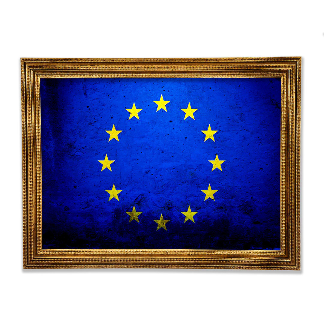 Eu Flagge - Druck