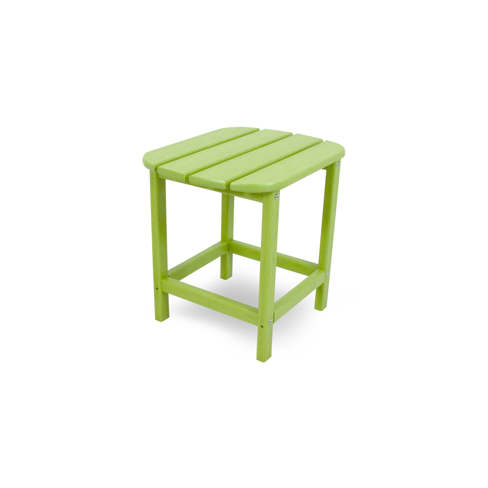 POLYWOOD® South Beach 15" Patio Side Table, Lime
