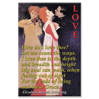 How Do I Love Thee? Graphic Art on Wrapped Canvas