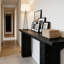 Triangular-Shaped Design Console Table,Sofa Table,Modern Entryway Table