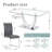 Glass Dining Table Set-1414519750-1414519752