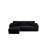 104" Cloud Sectional Sofa With L-Shape Chaise And Side Pockets, Modern Modular Design, Deep Seating, Upholstered Couch For Living Room/Bedroom, No Assembly Required (Plush Fabric), Left-Facing-1343424376