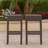 Apopka Polyethylene (PE) Wicker Outdoor Stool