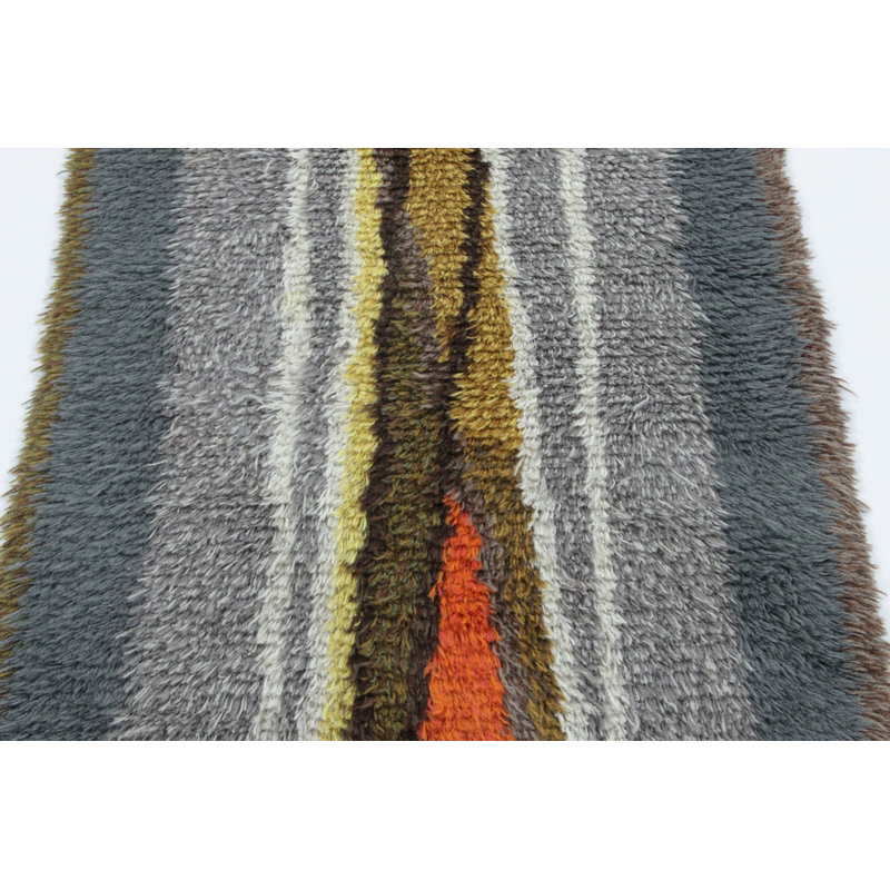 Vintage One-of-a-Kind 3'1" X 5'1" Hand Knotted Area Rug