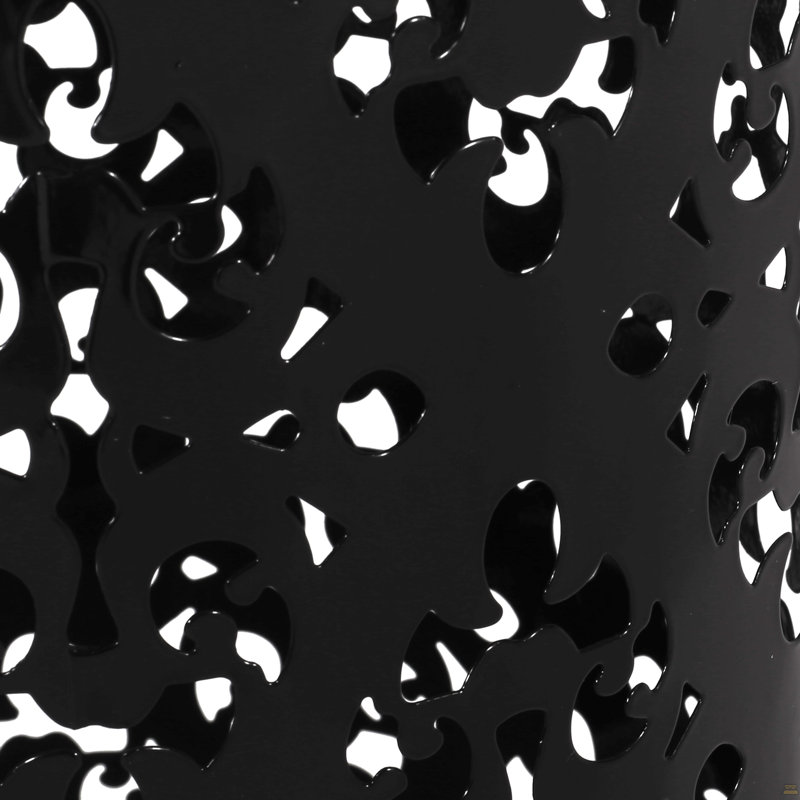 Table de bout en métal S / 2, Noir