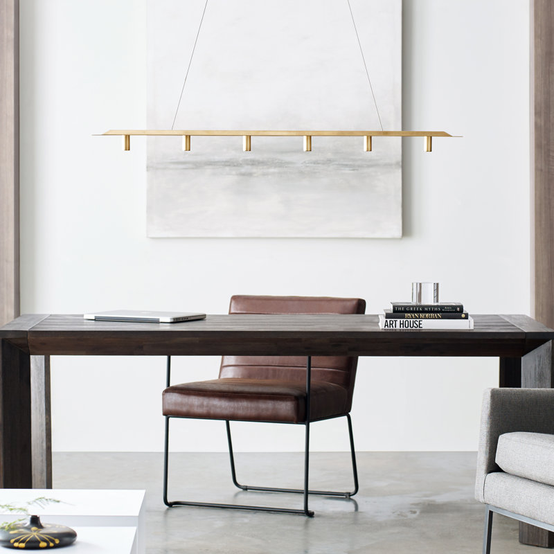 Ponte 6 - Light LED Pendant,  Black