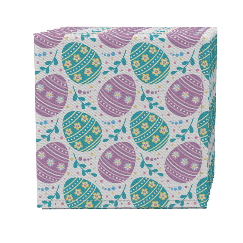 Cotton Twill No Pattern Square Napkin