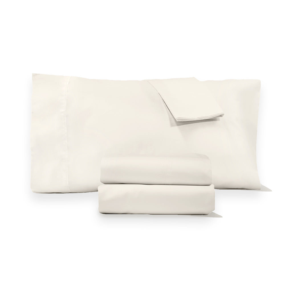 Lux Enzyme-Washed Double-Brushed 4pc. Sheet Set Jennifer Adams Home 