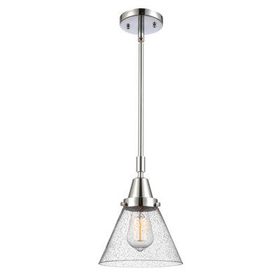 Luminaire suspendu conique à 1 lumière Aleaha