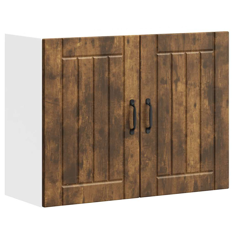 Standard Wall Cabinet, smoked oak, 60cm H x 80cm W x 31cm D