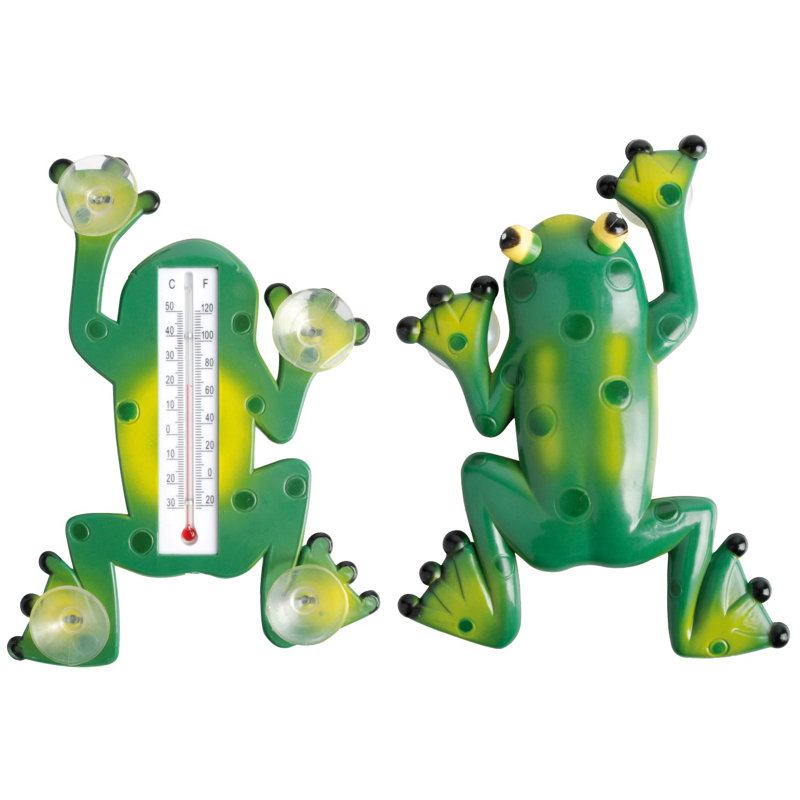 Frog Window Thermometer