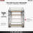 Rev-A-Shelf Two-Tier Solid Bottom Pullout Base Cabinet Organizer-96066528