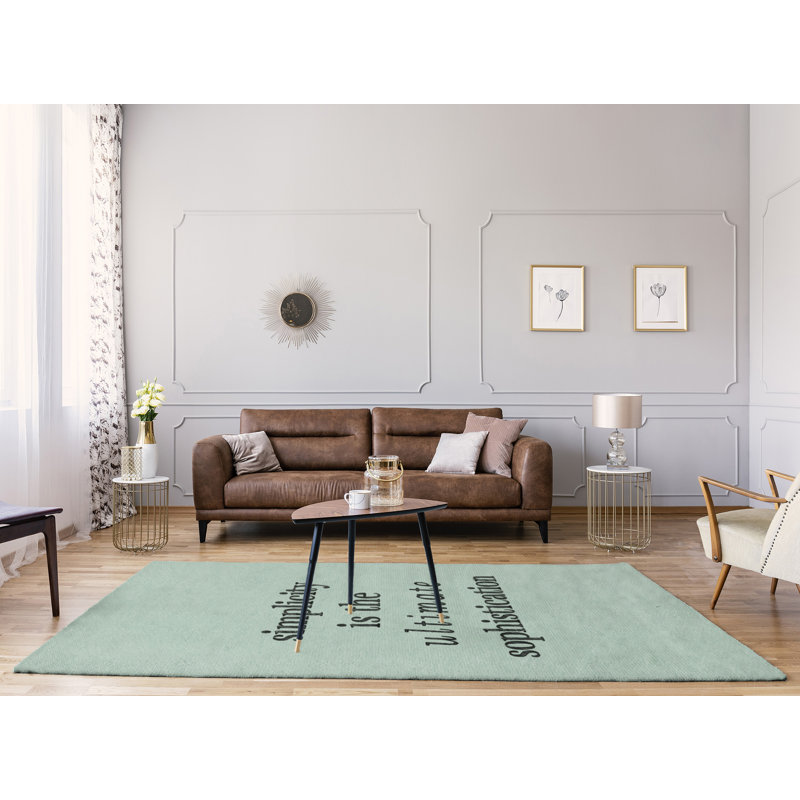 Tapis en poly-chenille simple à un prix sophistiqué, Rectangle 5 pi x 7 pi