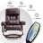 Kimmons Reclining Chairs with Ottoman, 360 Degrees Swivel Recliners with Massage, Faux Leather-1563903953