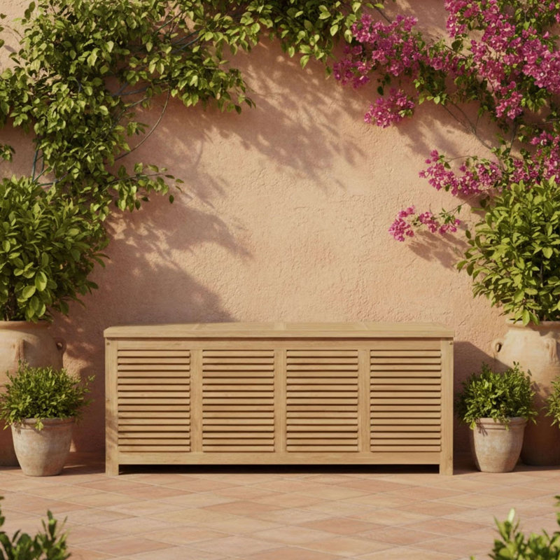 Amberly Outdoor Teak Bench