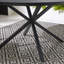 Rosston 4 Seater Garden Dining Table Set with 4 Alvino Dining Chairs for Modern Patio-943776938