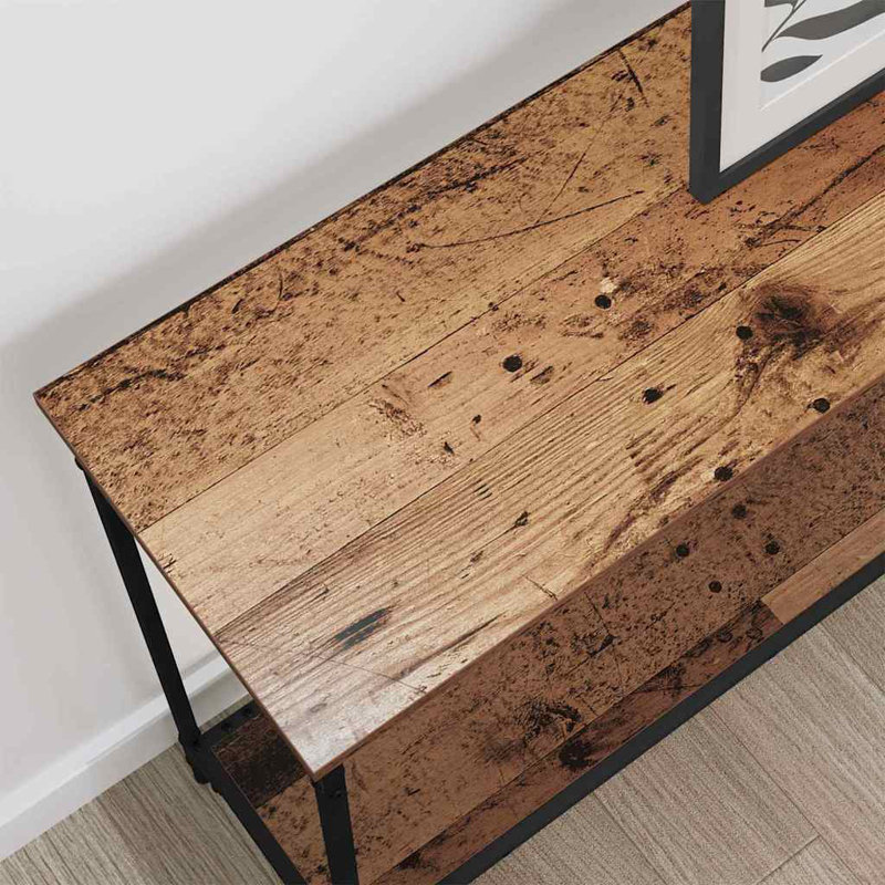 101cm Console Table, Old Wood