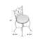Tabouret d'appoint Barnes