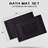 Subra Rectangular 100% Cotton Reversible Greek Key Border Bath Mat Set-995198913