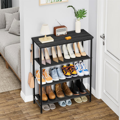 16 Pair Shoe Rack