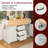 Mediun Kitchen Island With Drop Leaf And 3 Drawers-171829985