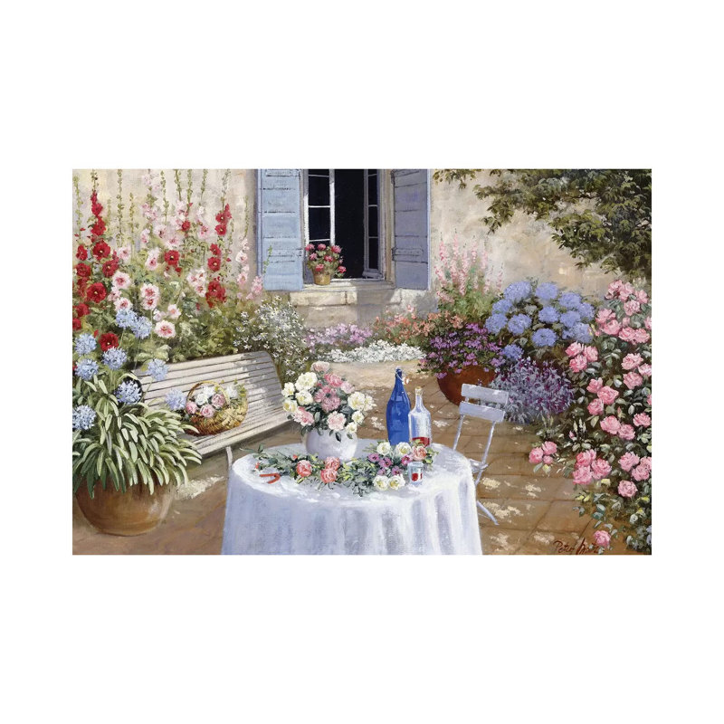 Sparkling Scene by Peter Motz - Wrapped Canvas Painting, 20.32 cm H x 30.48 cm W