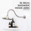 Bras de douche avec bride 16 po-63383091