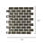 Anacleto 12" x 12" Ceramic Brick Joint Mosaic Tile-86758104