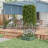 Outdoor Planter Box Raised Garden Bed With Trellis Tomato Cage And Open Bottom-91578631