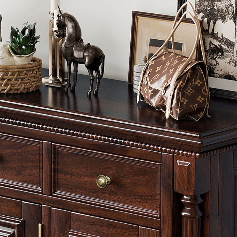 Armoire à chaussures de rangement classique de style américain