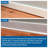Plastic 0.75'' W x 96'' L Wall Base