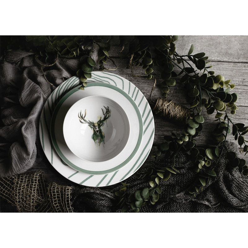 Life 28.3cm Porcelain Dinner Plate