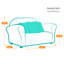 Spitzer Kids Club Sofa with Accent Pillows-504958509