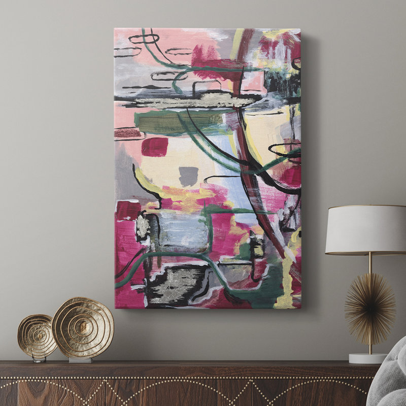 Multiple Wavelengths I -Custom Wrapped Gallery Cavas, 12" H x 8" W