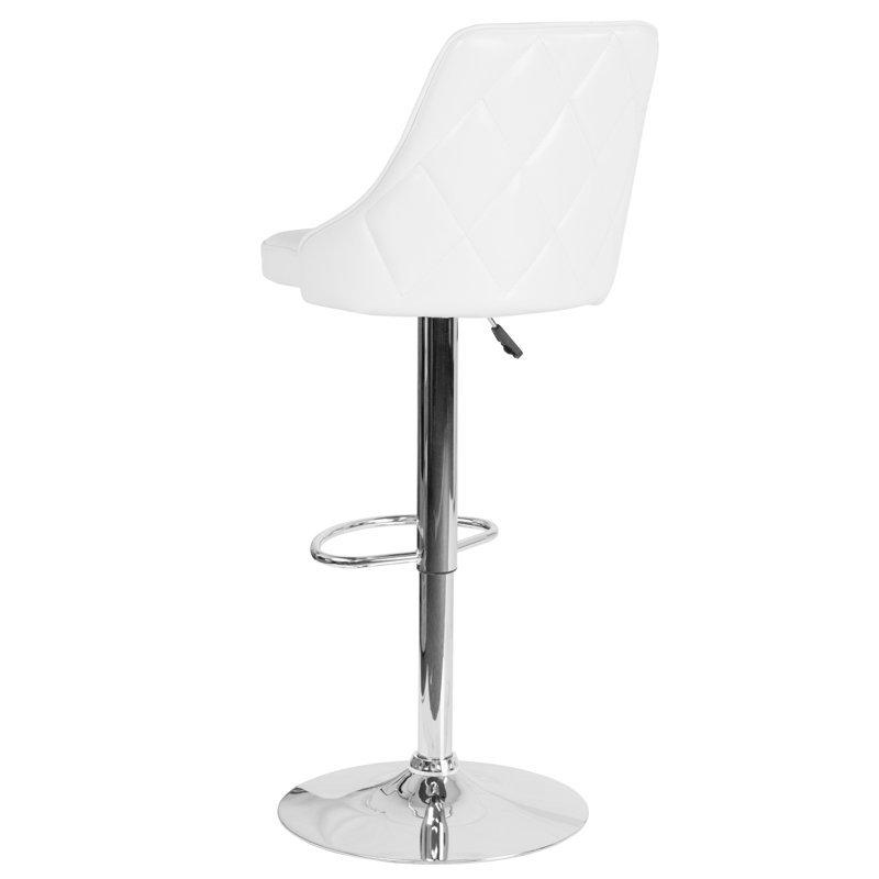 Tête de lit tapissier capitonnée Ciriaca, Blanc